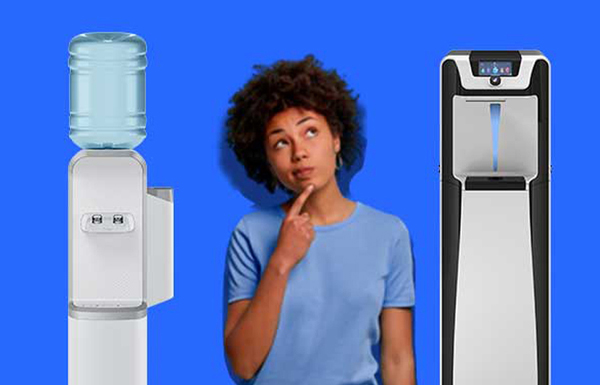 Différents types d'eau