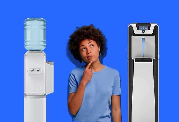 Différences entre types de fontaine a eau