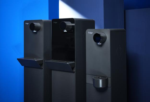 Fontaine a eau filtrante sur comptoir