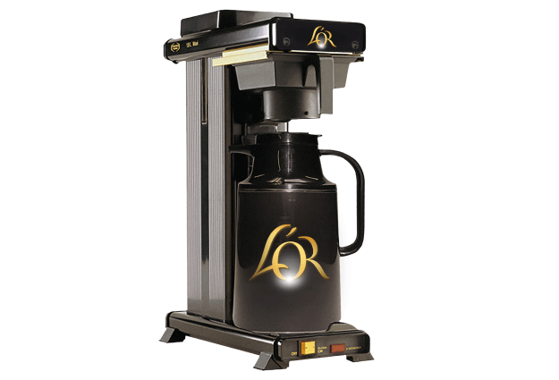 machine à café moulu l'or