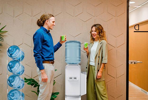 Stockage bouteille pour fontaine