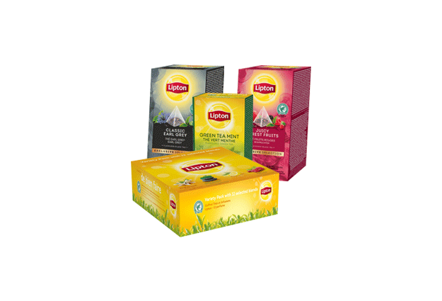 Gammes thés Lipton pour entreprises